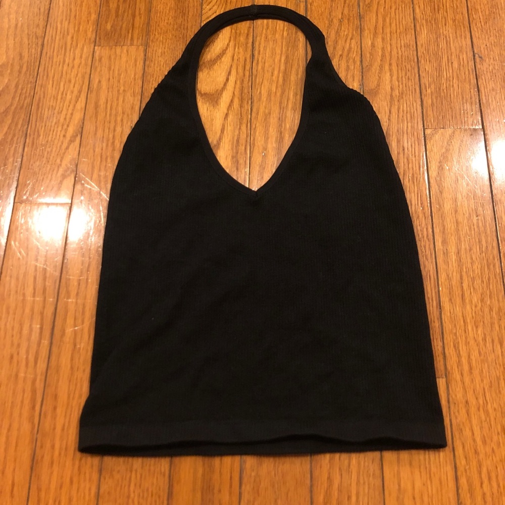 halter neck crop top